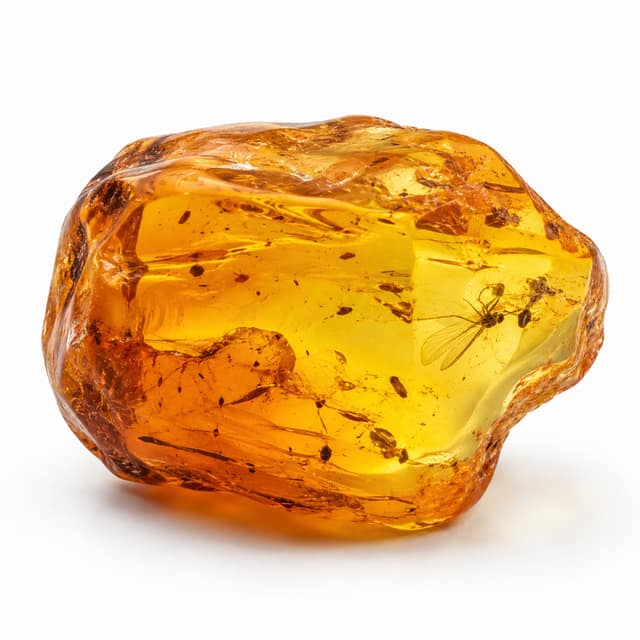 Amber gemstone