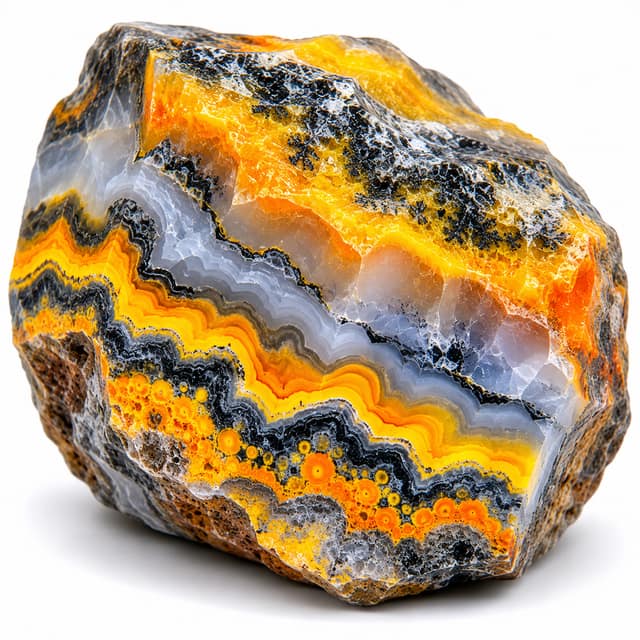 Bumblebee Jasper gemstone