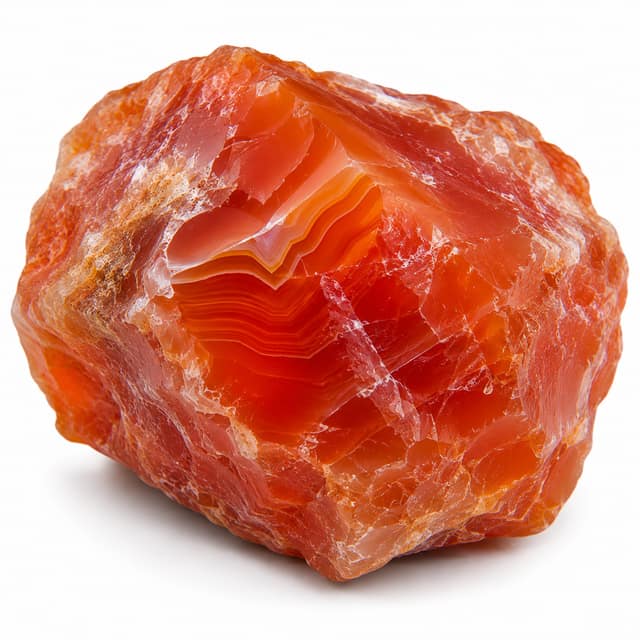 Carnelian gemstone