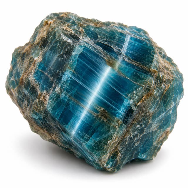 Cat's Eye Apatite gemstone