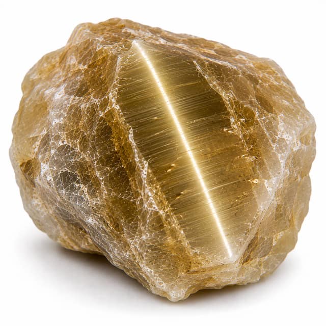 Cat's Eye Topaz gemstone