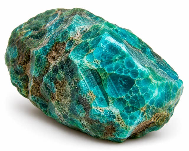 Chrysocolla gemstone
