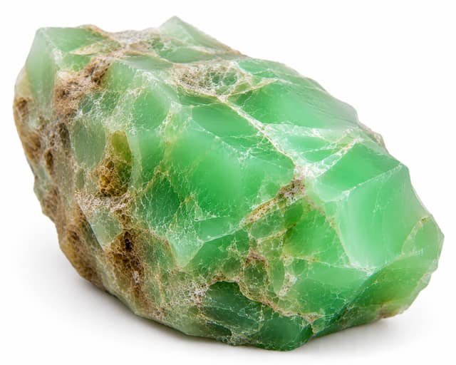 Chrysoprase gemstone