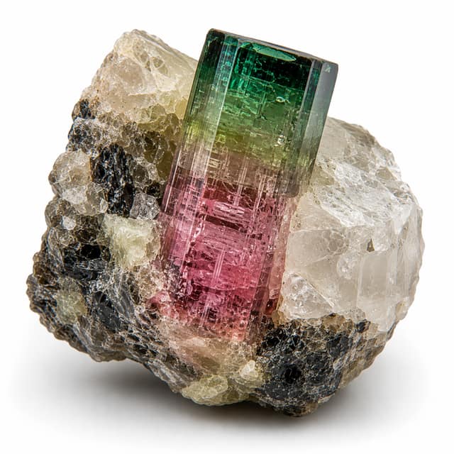 Elbaite gemstone