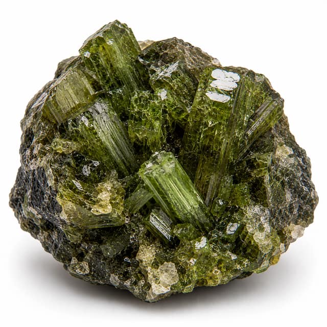 Epidote gemstone