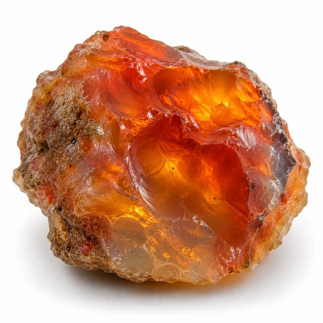 Fire Chalcedony gemstone